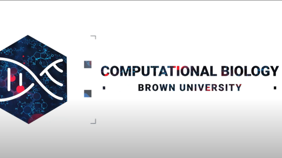 graphic that says Computational Biology Brown University